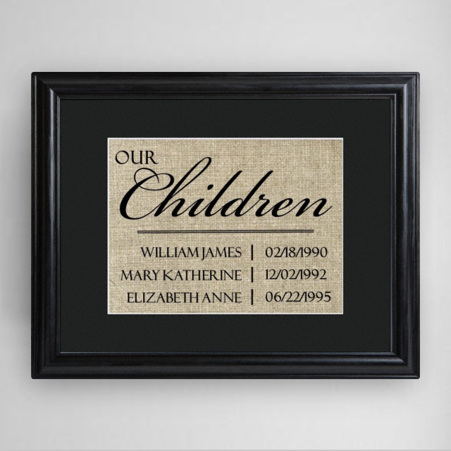 Our Children Framed Print